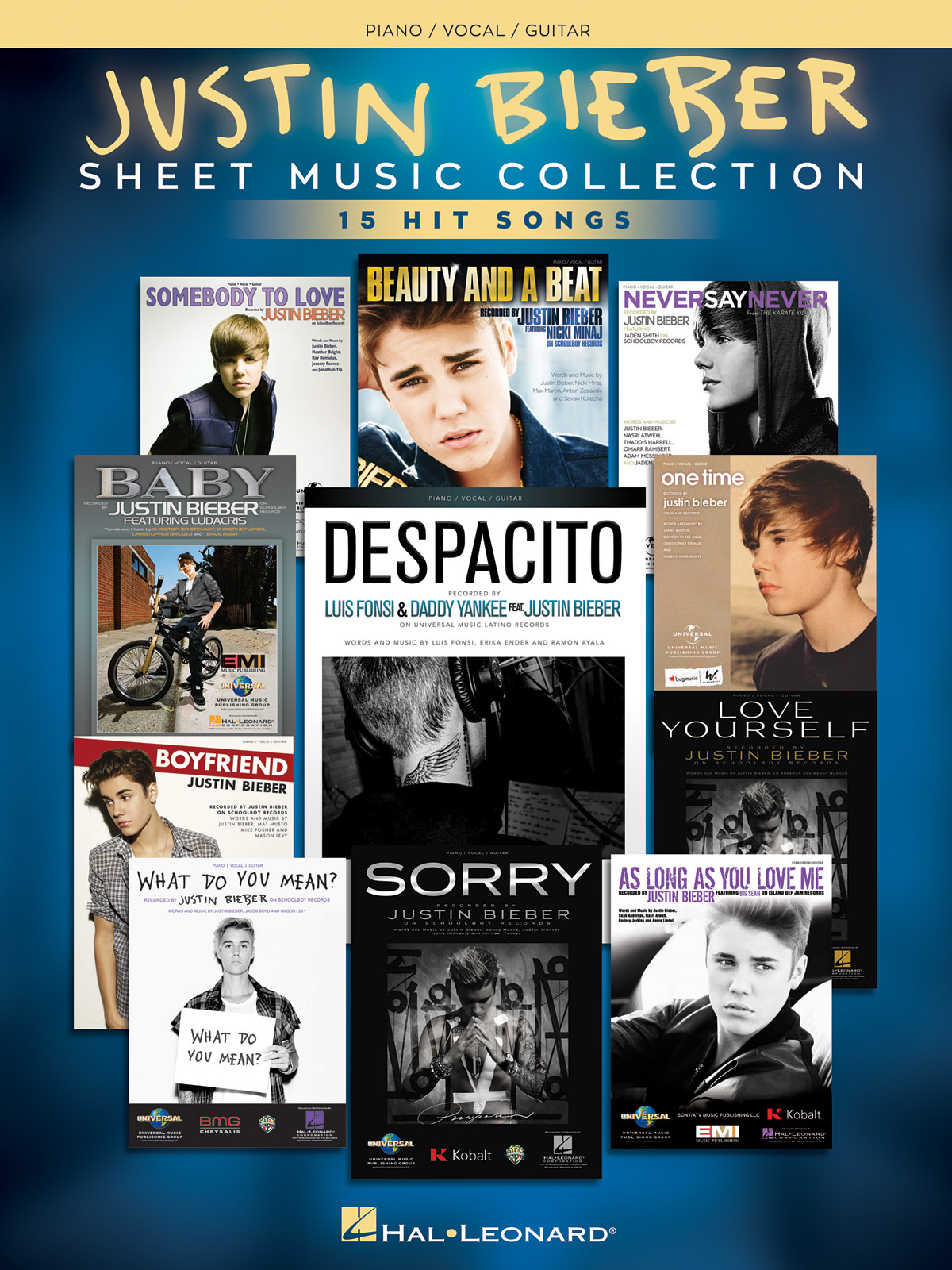 Justin Biebier: Sheet Music Collection