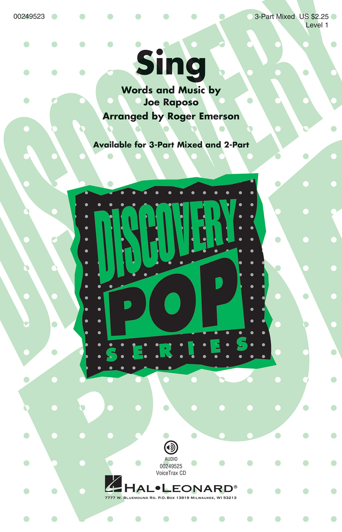 Sing : Discovery Level 1