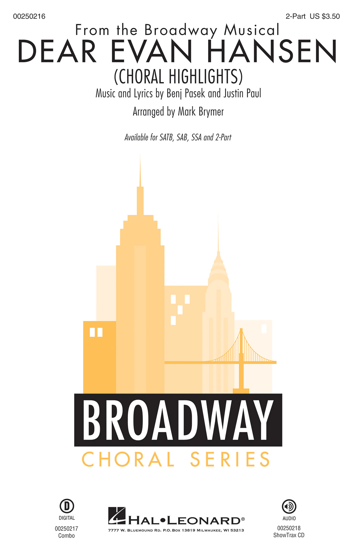 Dear Evan Hansen (Choral Highlights)