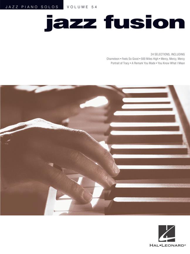 Jazz Fusion : Jazz Piano Solos Volume 54
