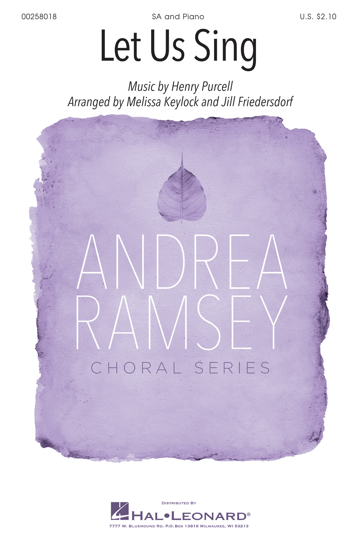 Let Us Sing : Andrea Ramsey Choral Series