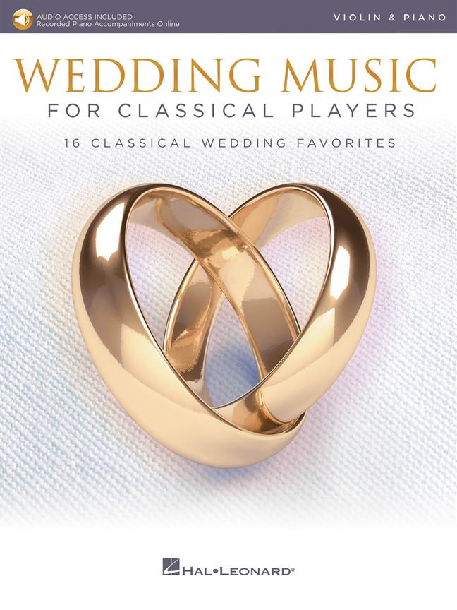 Wedding Music For Classical Players: Violin (Book/Online Audio)