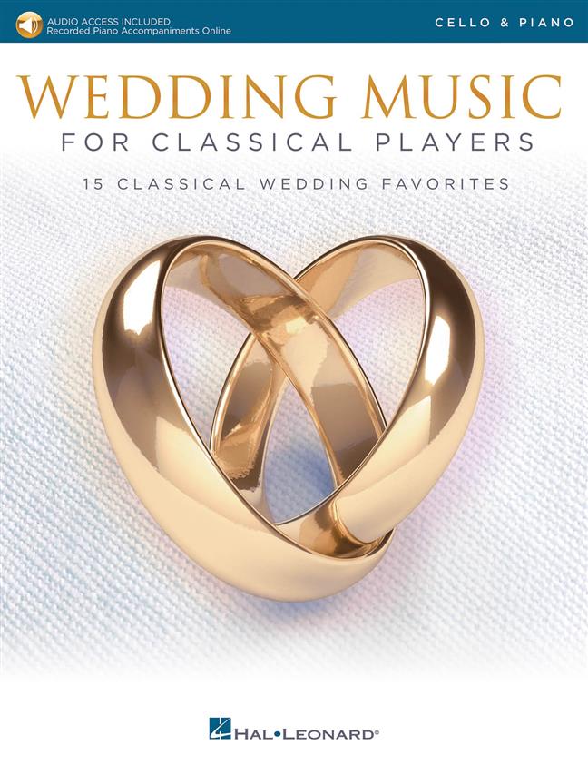 Wedding Music For Classical Players: Cello (Book/Online Audio)
