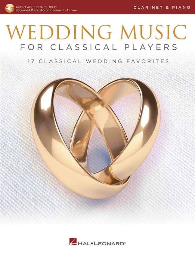 Wedding Music For Classical Players: Clarinet (Book/Online Audio)