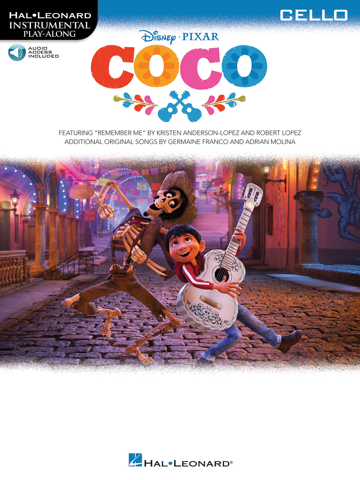 Disney Pixar's Coco: Instrumental Play-Along For Cello (Book/Audio)