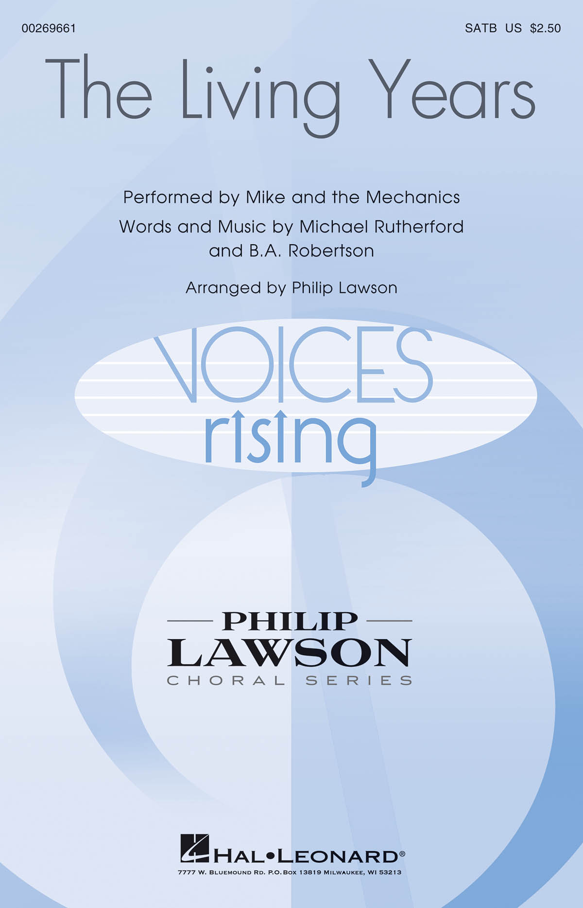 Mike And The Mechanics: The Living Years (Arr. Lawson)