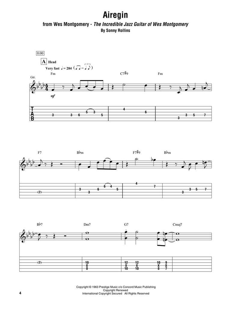 Jazz Guitar Omnibook : Artist Solos Transcribed for All C Instruments