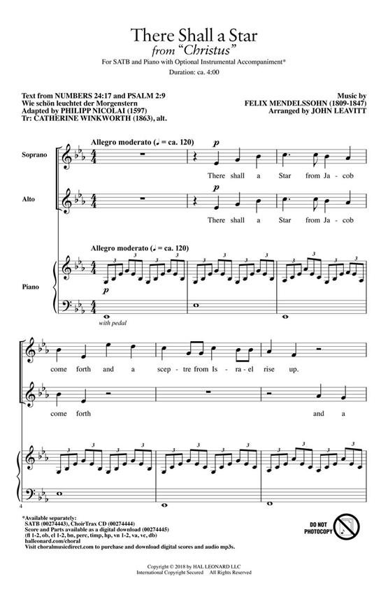 There Shall a Star : from Christus