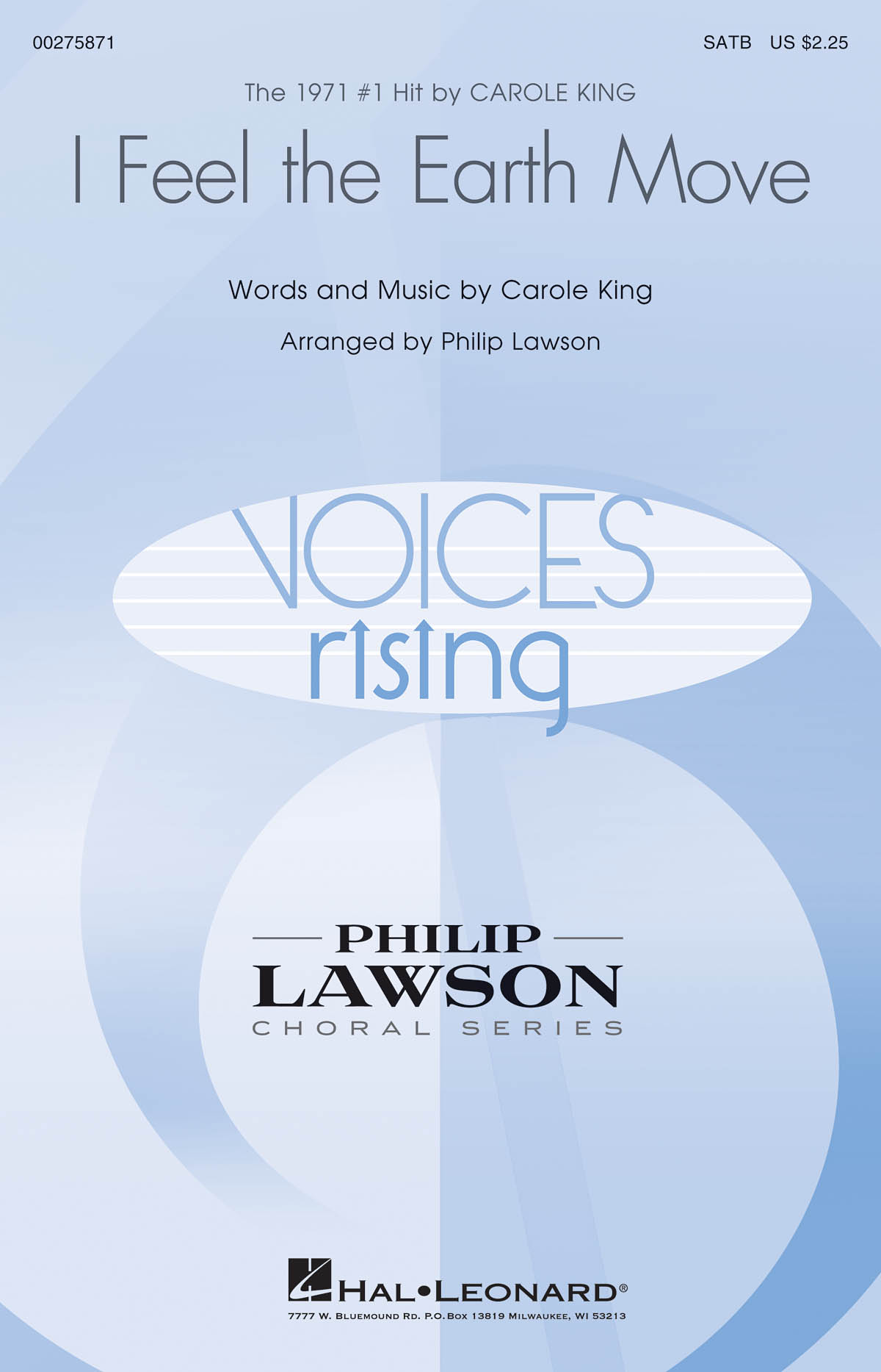 I Feel The Earth Move (Arr. Lawson)