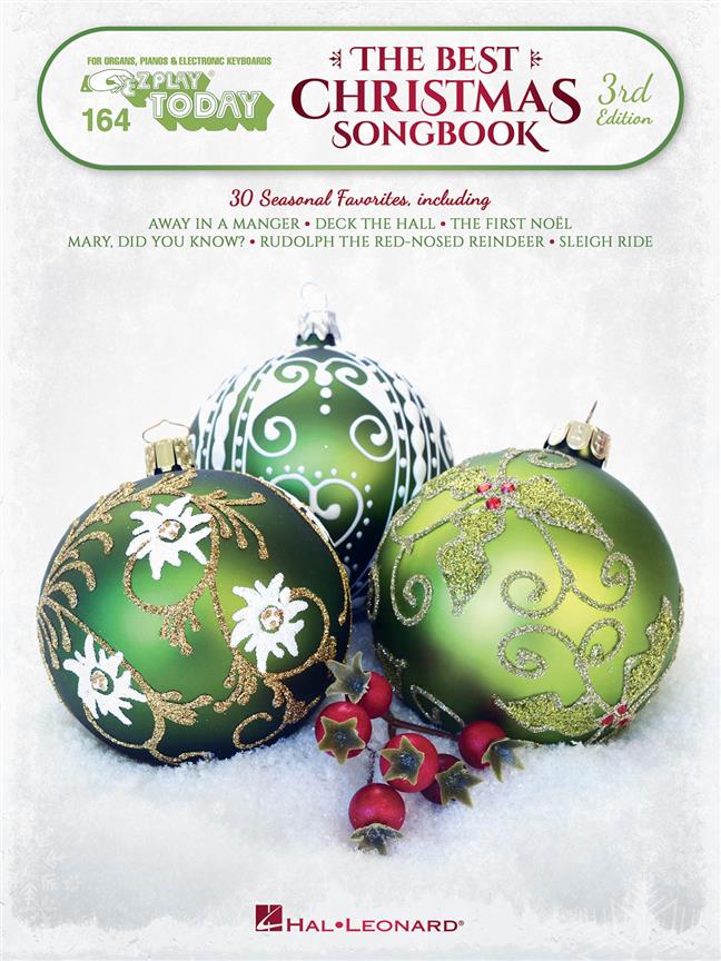 The Best Christmas Songbook – 3rd Edition : E-Z Play Today Volume 164