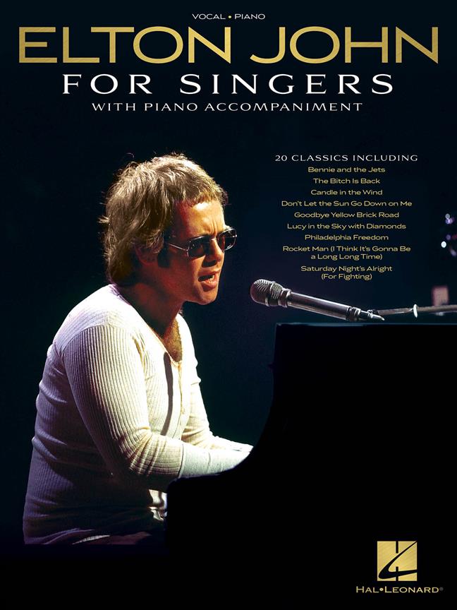 Elton John for Singers : with Piano Accompaniment