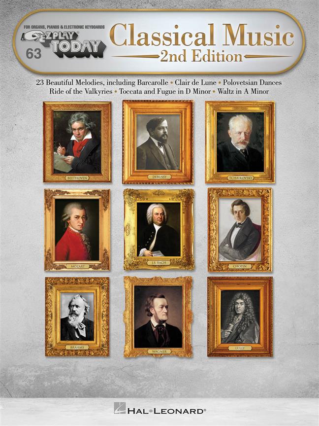 Classical Music - 2nd Edition : E-Z Play Today Volume 63