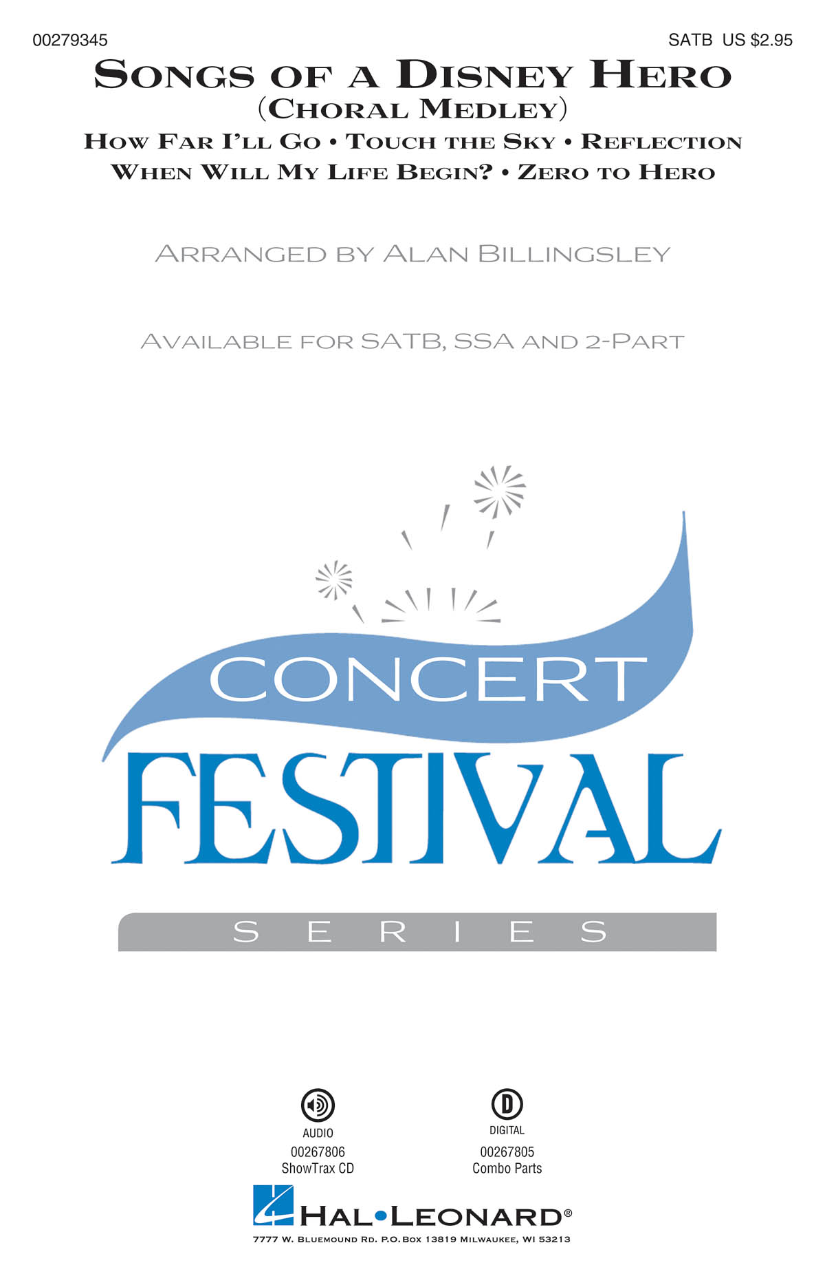 Songs Of A Disney Hero (Arr. Billingsley) (SATB)