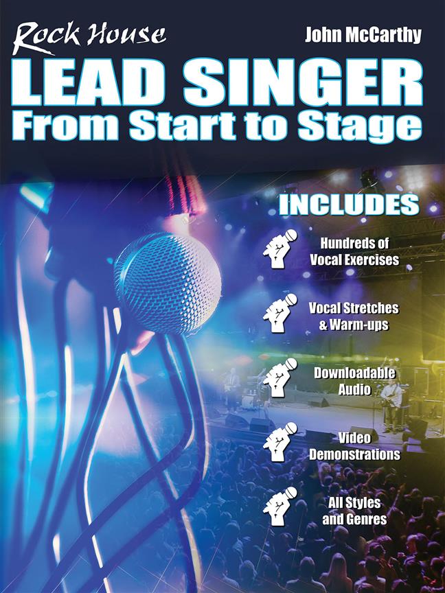 John McCarthy: Rock House - Lead Singer: From Start To Stage (Book/Online Video)