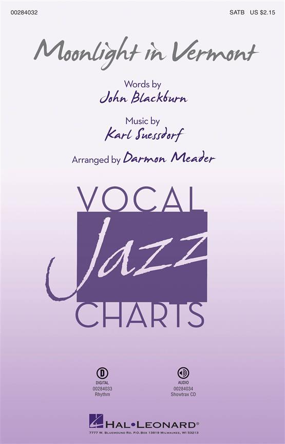 Moonlight in Vermont : Vocal Jazz Series