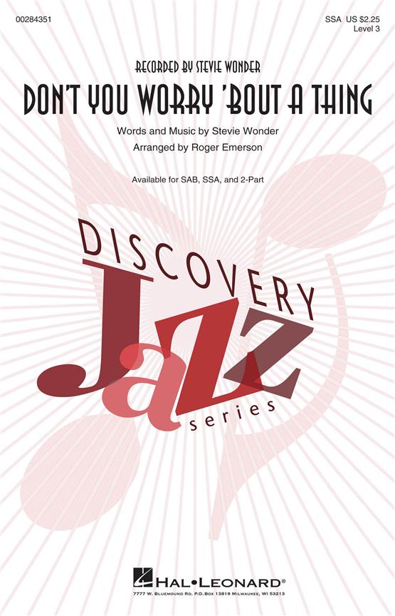 Don't You Worry 'Bout a Thing : Discovery Level 3