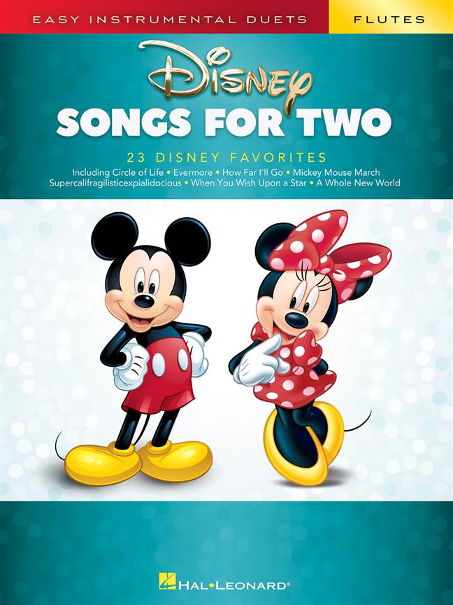 Easy Instrumental Duets: Disney Songs For Two Flutes