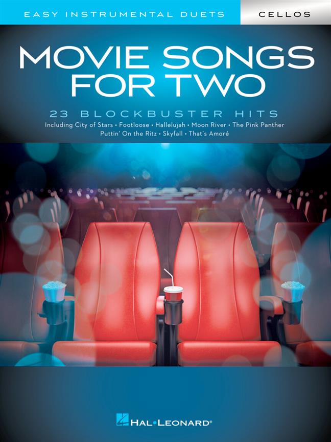 Movie Songs for Two Cellos : Easy Instrumental Duets