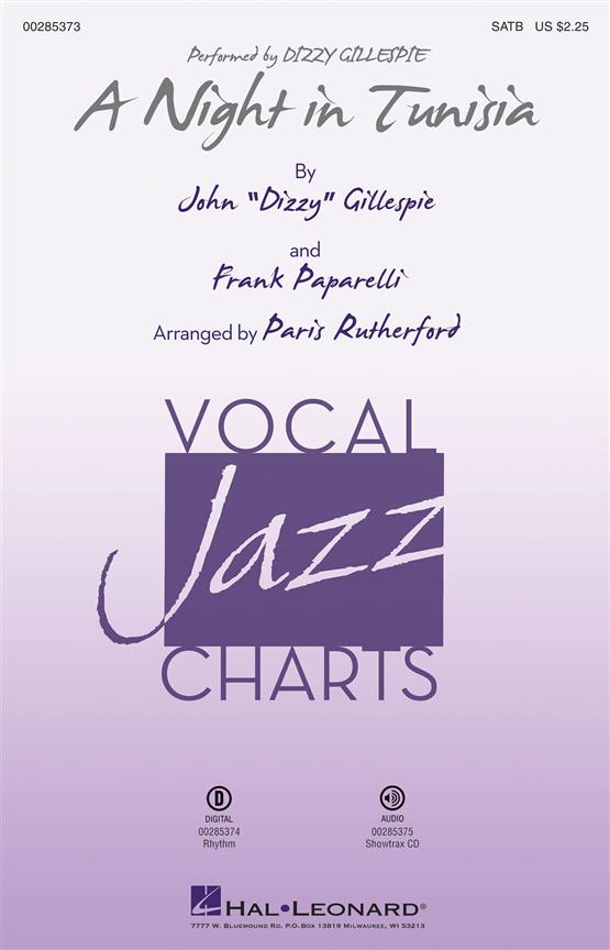 A Night in Tunisia : Vocal Jazz Series