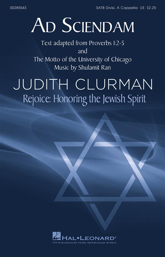 Ad Sciendam : Rejoice: Honoring the Jewish Spirit