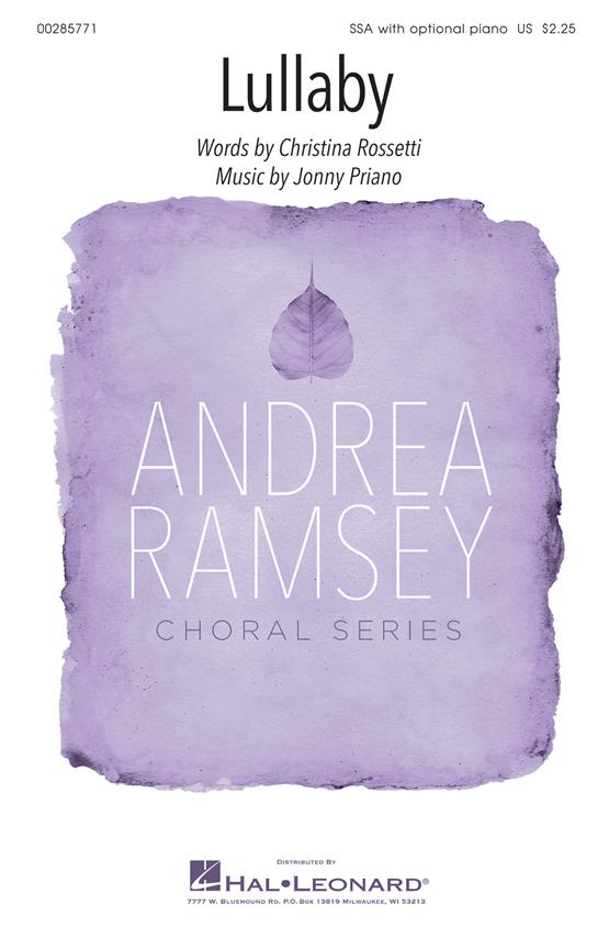 Lullaby : Andrea Ramsey Choral Series