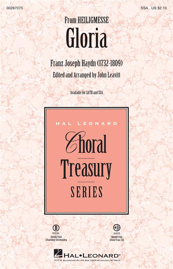 Gloria (from Heiligmesse) : Choral Treasury