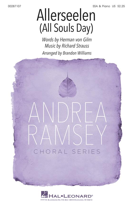Allerseelen : Andrea Ramsey Choral Series