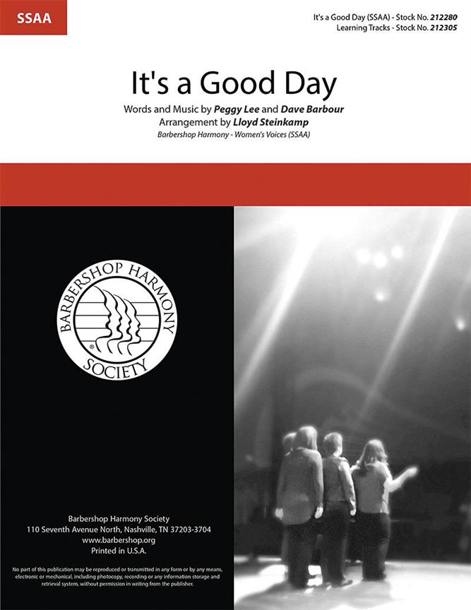 Peggy Lee: It's A Good Day (arr. Steinkamp) (SSAA)