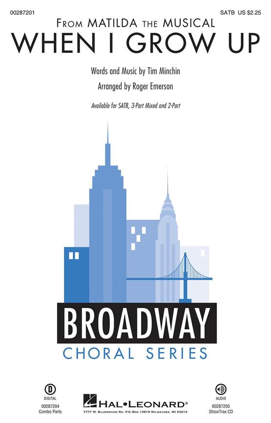 When I Grow Up : from Matilda the Musical