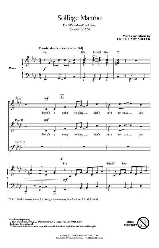 Solfege Mambo : Discovery Level 1