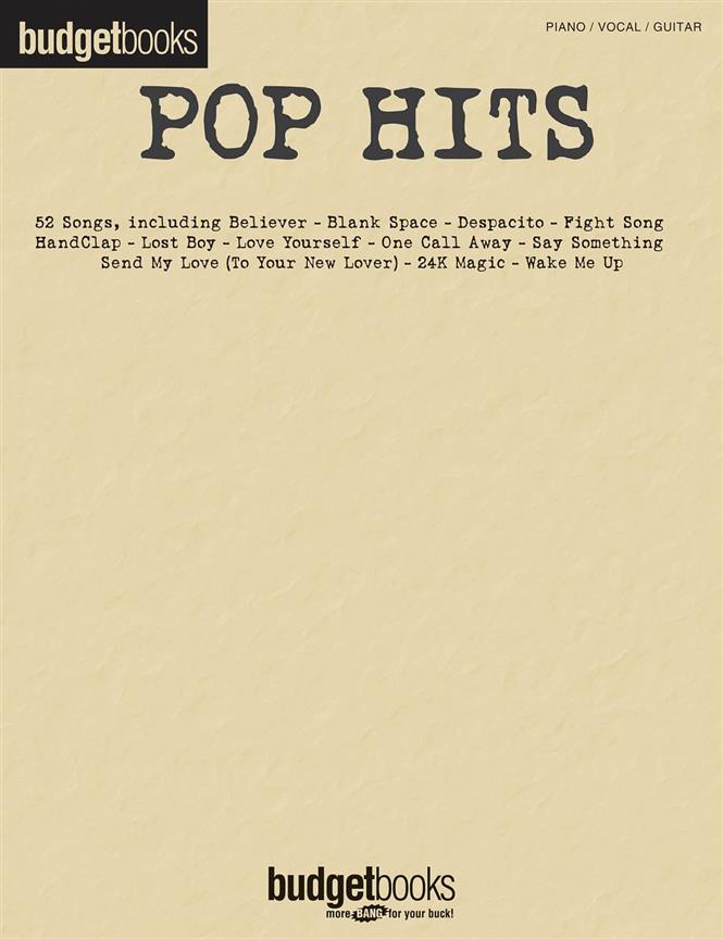 Pop Hits : Budget Books