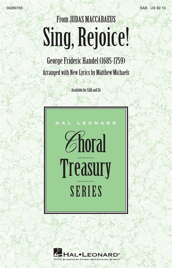 Sing, Rejoice! : Choral Treasury Series