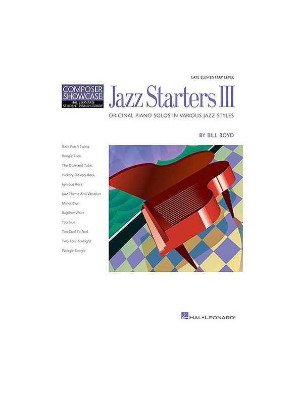 Composer Showcase: Bill Boyd - Jazz Starters III