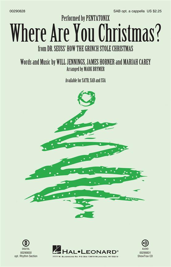 Where Are You Christmas? : from Dr. Seuss' How the Grinch Stole Christmas