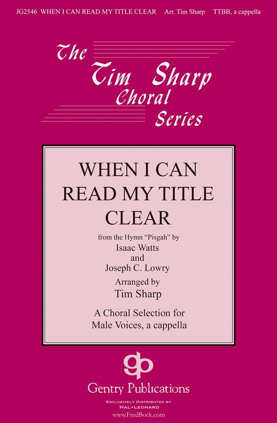 When I Can Read My Title Clear