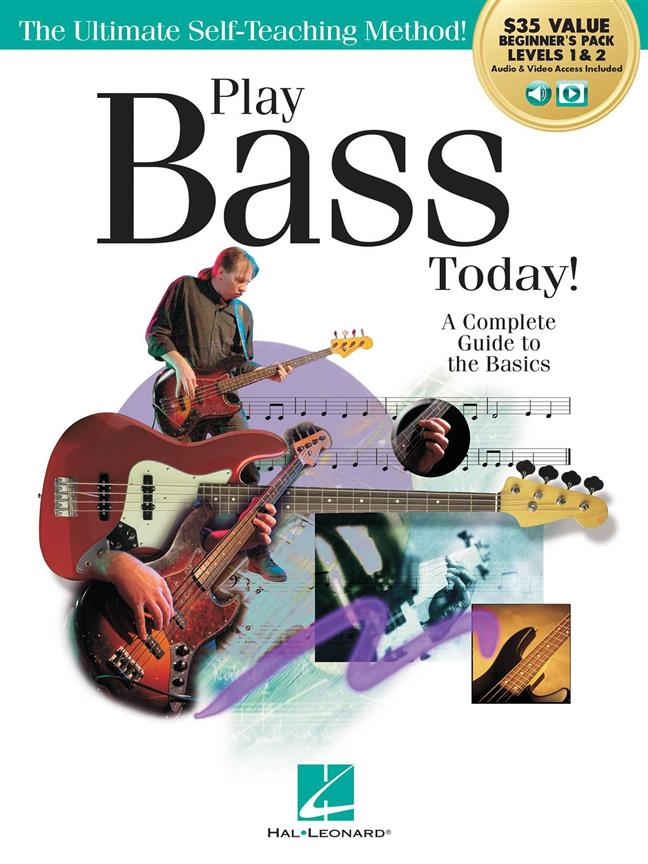 Play Bass Today! All-in-One Beginner's Pack : Includes Book 1, Book 2, Audio & Video