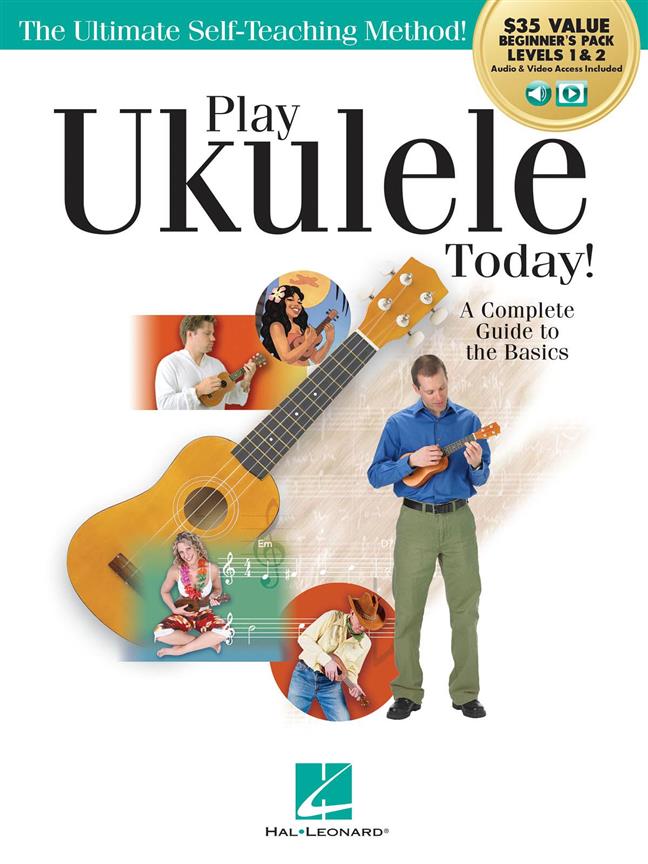 Play Ukulele Today! All-in-One Beginner's Pack : Includes Book 1, Book 2, Audio & Video