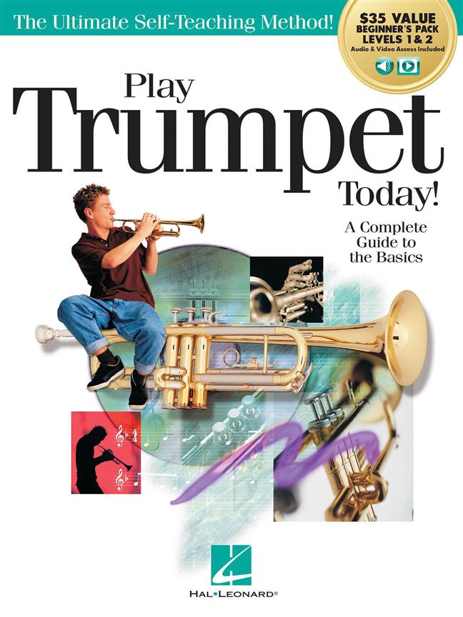 Play Trumpet Today! Beginner's Pack : Method Books 1 & 2 Plus Online Audio & Video