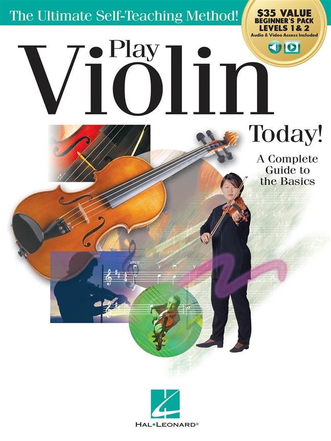 Play Violin Today! Beginner's Pack : Method Books for Levels 1 & 2 Plus Online Audio & Video Access