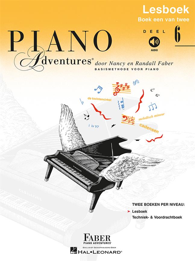 Piano Adventures: Lesboek Deel 6 : Dutch Edition - Nederlandstalige Editie