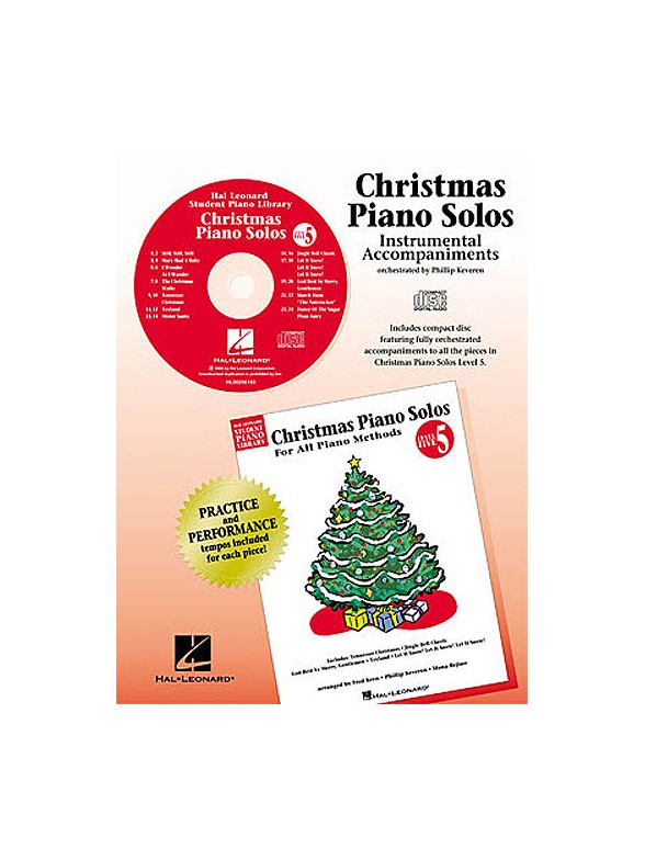 Hal Leonard Student Piano Library: Christmas Piano Solos Level 5 (CD)