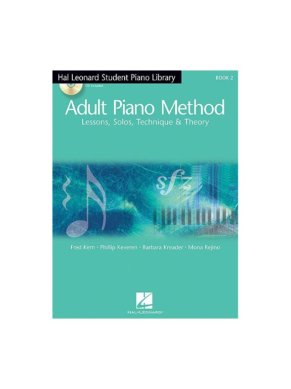 HAL LEONARD STUDENT PIANO LIBRARY ADULT PF METHOD BK2 BK/CD US EDITION
