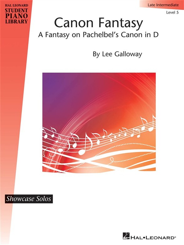 HAL LEONARD STUDENT PIANO LIBRARY CANON FANTASY LEVEL 5 PF BK