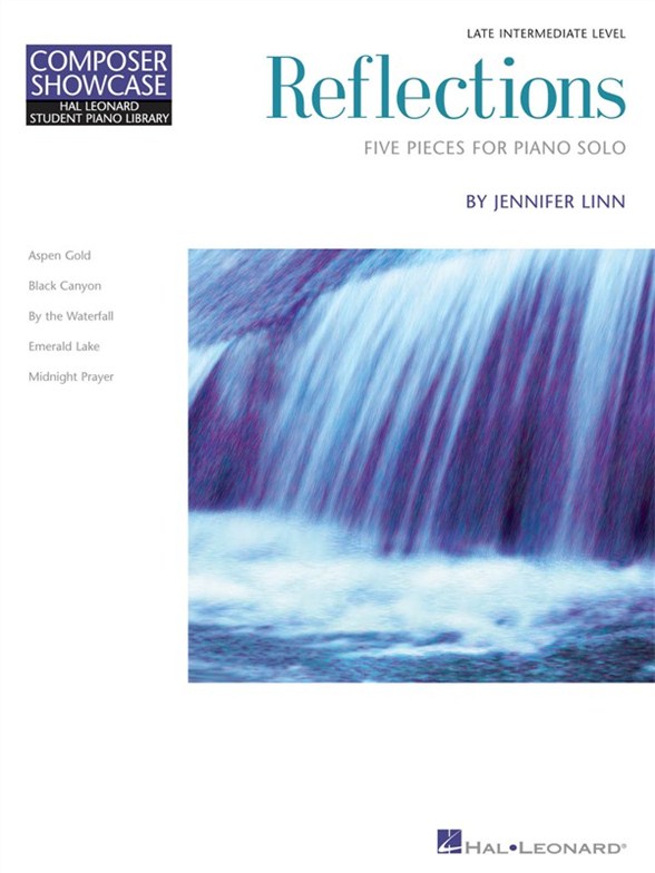 HAL LEONARD STUDENT PIANO LIBRARY LINN JENNIFER REFLECTIONS PF BK