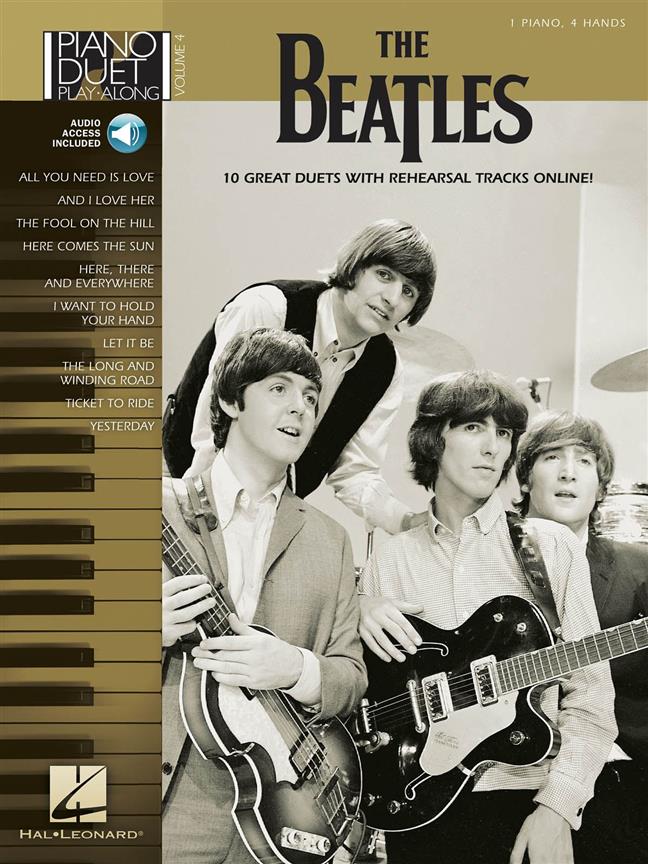 The Beatles : Piano Duet Play-Along Volume 4
