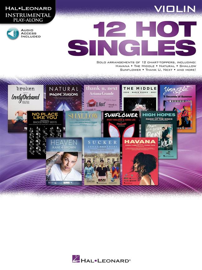 12 Hot Singles - Violin