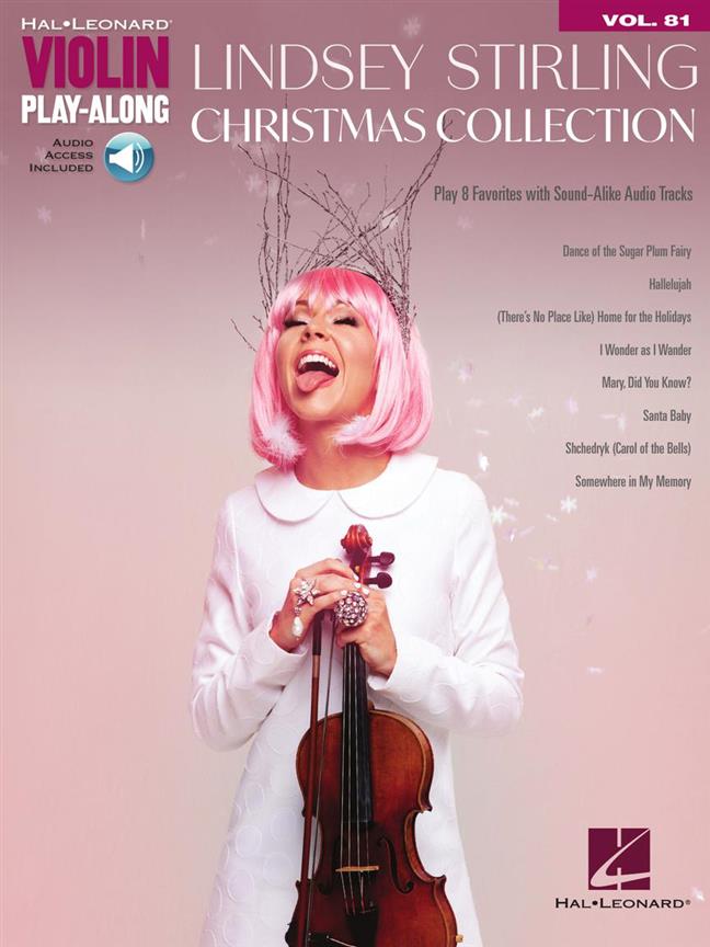 Lindsey Stirling - Christmas Collection : Violin Play-Along Volume 81