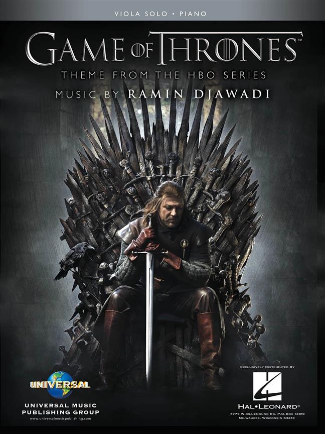 Game of Thrones for Viola and Piano : Theme from the HBO Series