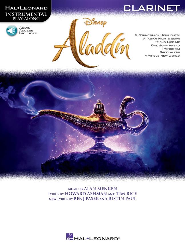Aladdin - Clarinet : Instrumental Play-Along