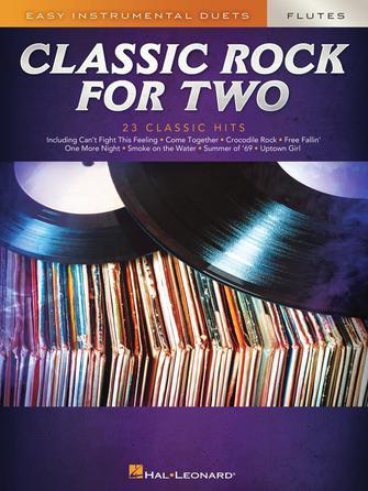 Classic Rock for Two Flutes : Easy Instrumental Duets